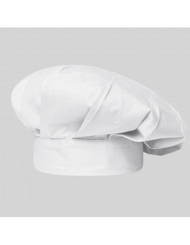 GORRO GRAN CHEF BLANCO CON VELCRO