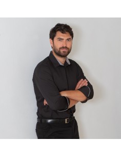 CAMISA HOMBRE SLIM FIT POPELIN MAURO