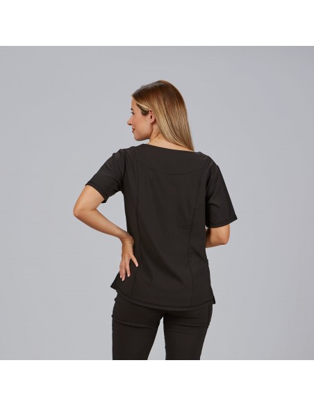 BLUSA MUJER ESCOTE LAGRIMA M/C MARIA