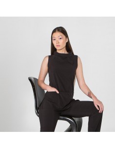 BLUSA MUJER CUELLO VUELTO