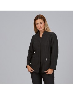 BLUSA MUJER BOTON OCULTO M/L ANA