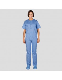 CONJUNTO UNISEX ABOTONADO SARGA COLORES
