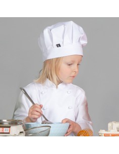 GORRO GRAN CHEF INFANTIL BLANCO