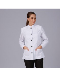 BLUSA MUJER CUELLO MAO M/LARGA