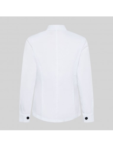BLUSA MUJER CUELLO MAO M/LARGA
