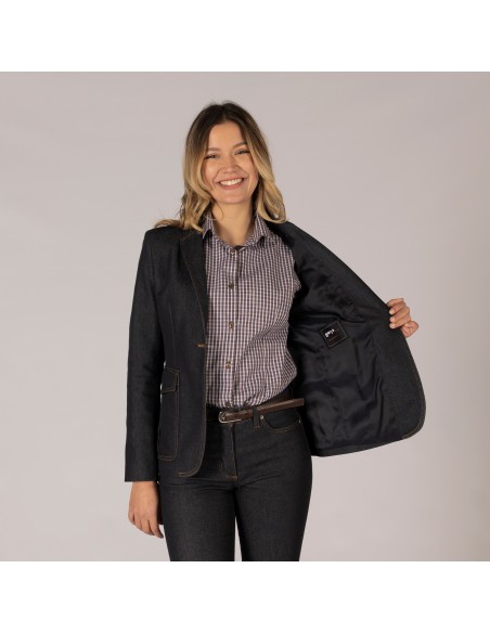 AMERICANA MUJER 1 BOTON TRENDER