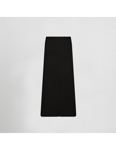 DELANTAL FRANCES ABIERTO SARGA POLIESTER 90X110 CM