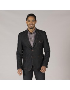 AMERICANA HOMBRE 2 BOTONES SLIM FIT TRENDER