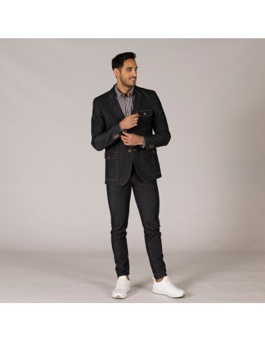 AMERICANA HOMBRE 2 BOTONES SLIM FIT TRENDER