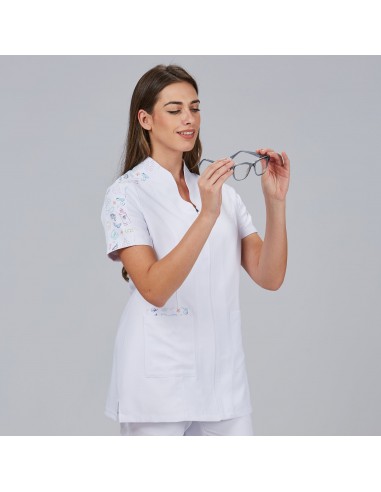BLUSA MUJER CUELLO CHIMENEA M/C DUNIA