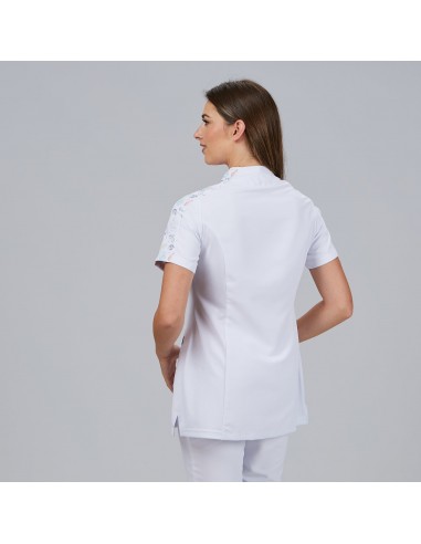 BLUSA MUJER CUELLO CHIMENEA M/C DUNIA