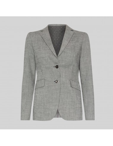 AMERICANA MUJER 2 BOTONES CHEVIOT