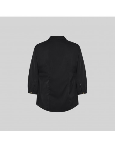BLUSA MUJER CUELLO SOLAPA LAZO FLAVIA