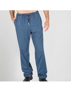 PANTALON GOMA+CORDON TEJANO LAVADO