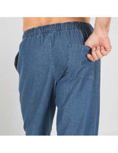 PANTALON GOMA+CORDON TEJANO LAVADO