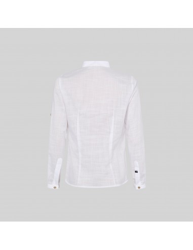 CAMISA MUJER FALSO LINO FLORA