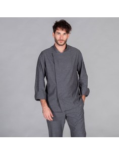 CHAQUETA COCINA UNISEX SILVA