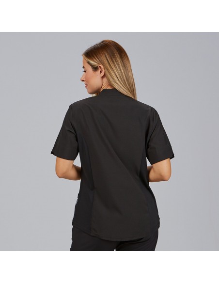 BLUSA MUJER CREMALLERA ESCOTE M/C MARA BLUSA MUJER CREMALLERA ESCOTE M/C MARA