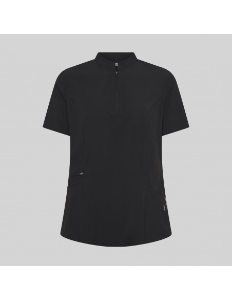 BLUSA MUJER CREMALLERA ESCOTE M/C MARA BLUSA MUJER CREMALLERA ESCOTE M/C MARA