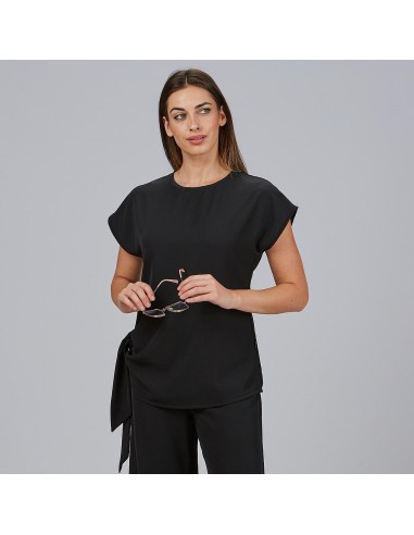 BLUSA MUJER DRAPEADO AROA