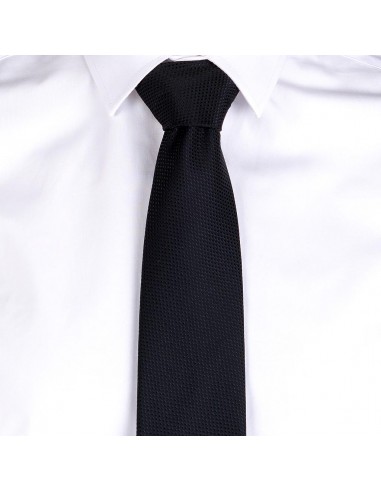 CORBATA SIN NUDO JACQUARD OJO DE PERDIZ