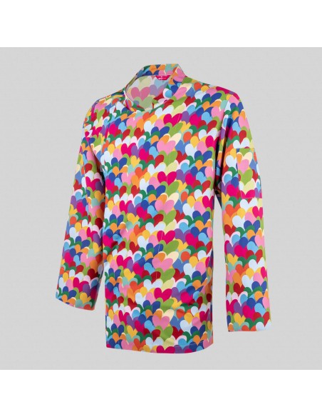 CHAQUETA COCINA UNISEX HEART ALGODON AGATHA CHAQUETA COCINA UNISEX HEART ALGODON AGATHA
