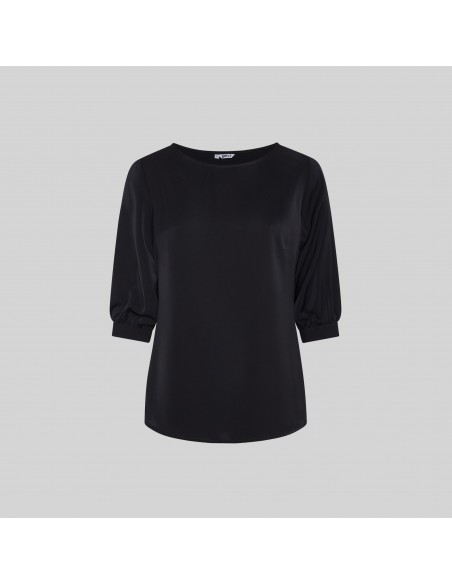 BLUSA MUJER MANGA RIZADA ROSANNA