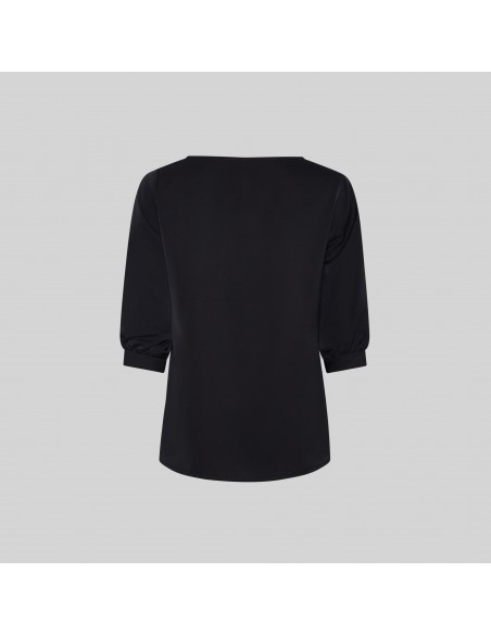 BLUSA MUJER MANGA RIZADA ROSANNA