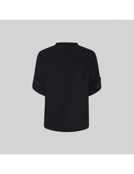 BLUSA MUJER MANGA ROLL UP MICAELA