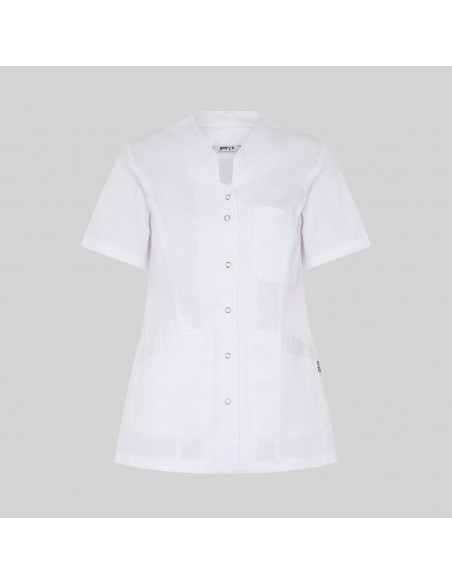 BATA MUJER OPORTO CORCHETES BLANCA