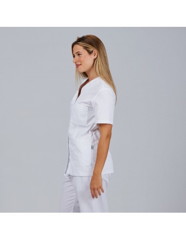 BATA MUJER OPORTO CORCHETES BLANCA