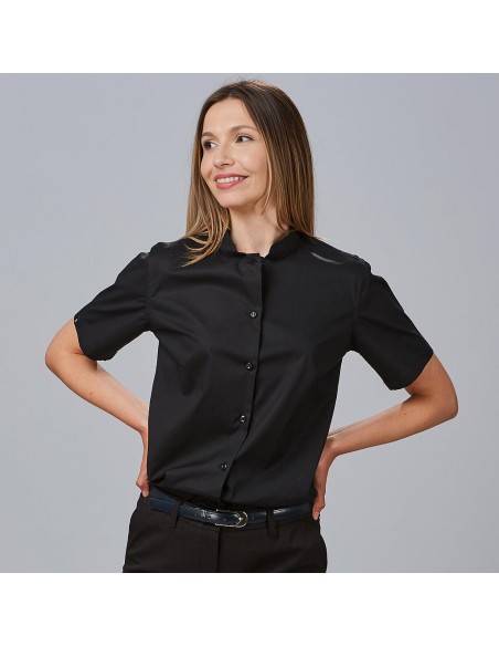 CAMISA MUJER M/C C/MAO ELASTAN