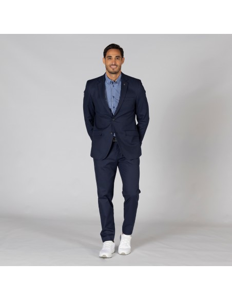 AMERICANA HOMBRE 2 BOTONES SLIM FIT MEETING