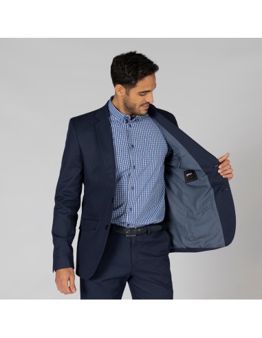 AMERICANA HOMBRE 2 BOTONES SLIM FIT MEETING