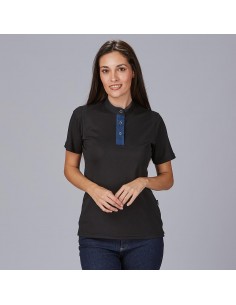 POLO MUJER CUELLO MAO TEJANO
