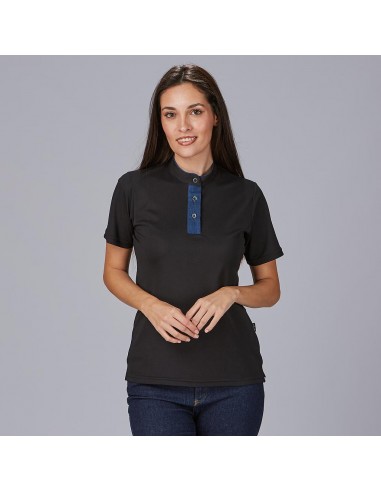 POLO MUJER CUELLO MAO TEJANO