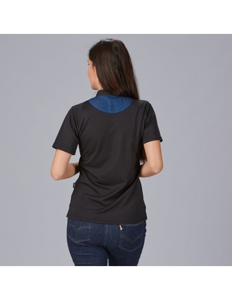 POLO MUJER CUELLO MAO TEJANO