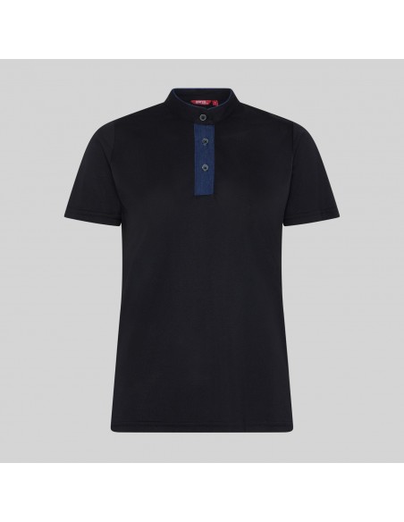 POLO MUJER CUELLO MAO TEJANO