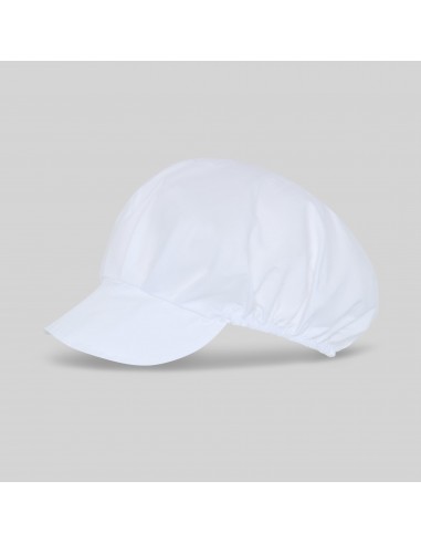 GORRA UNISEX POPELIN BLANCA (PAQ. 10 UNID)