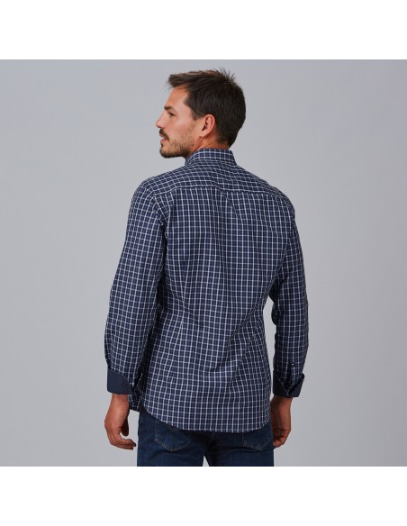 CAMISA HOMBRE SLIM FIT CUADROS FAUSTO