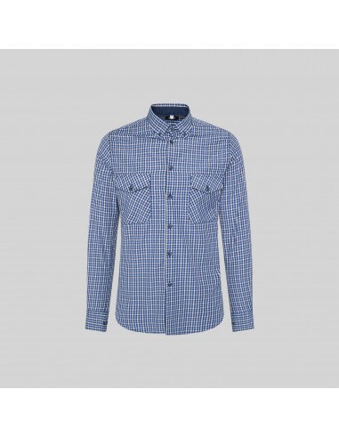CAMISA HOMBRE SLIM FIT CUADROS FAUSTO