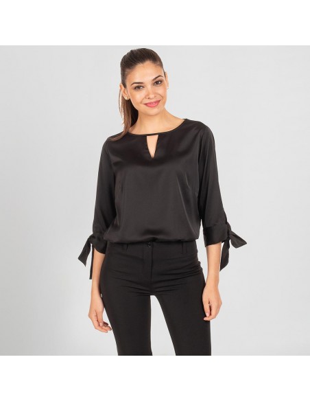 BLUSA MUJER OLIVIA SATEN