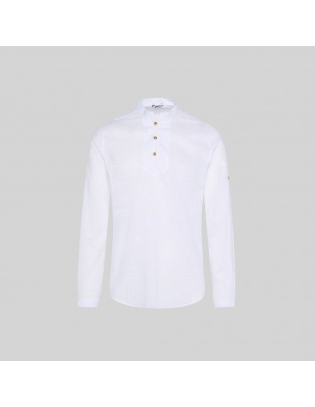 CAMISA HOMBRE DANTE SLIM FIT FALSO LINO