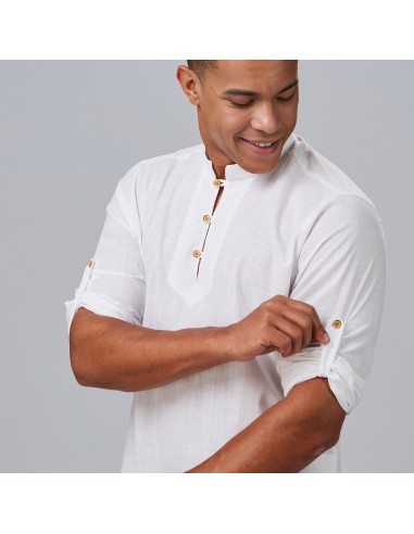 CAMISA HOMBRE DANTE SLIM FIT FALSO LINO