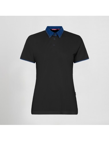 POLO MUJER CUELLO CAMISERO TEJANO