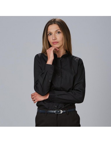 CAMISA MUJER M/L C/MAO ELASTAN