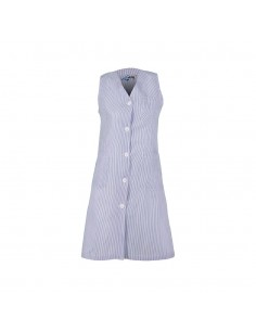 MUJER C/PICO S/MANGA VICHY