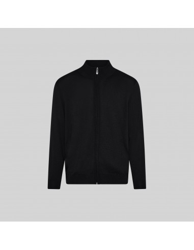 CARDIGAN HOMBRE PUNTO FINO CON CREMALLERA
