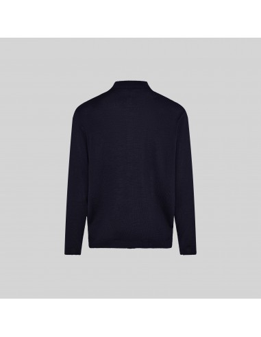 CARDIGAN HOMBRE PUNTO FINO CON CREMALLERA