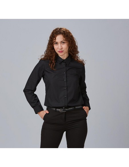 CAMISA MUJER M/L ELASTAN